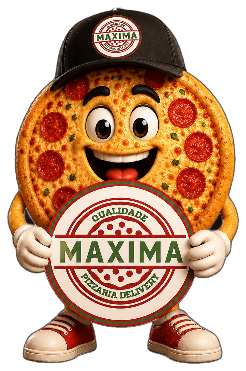 Mascote Máxima Pizzaria Delivery
